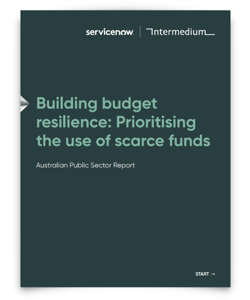 Intermedium - ServiceNow - Building Budget Resilience - prototype